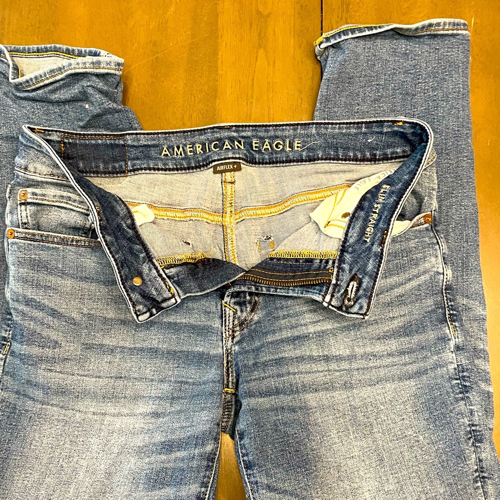 American Eagle outfitters slim straight jeans
